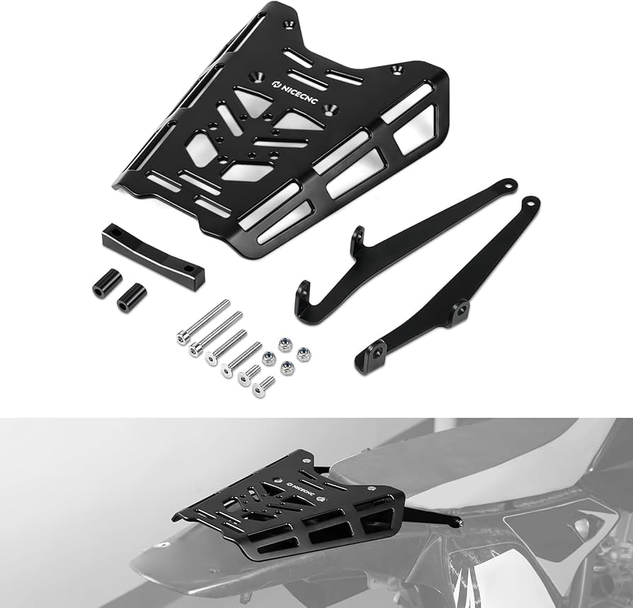 Amazon.com: NICECNC Rear Luggage Rack Tail Dirt Bike Rack Aluminum