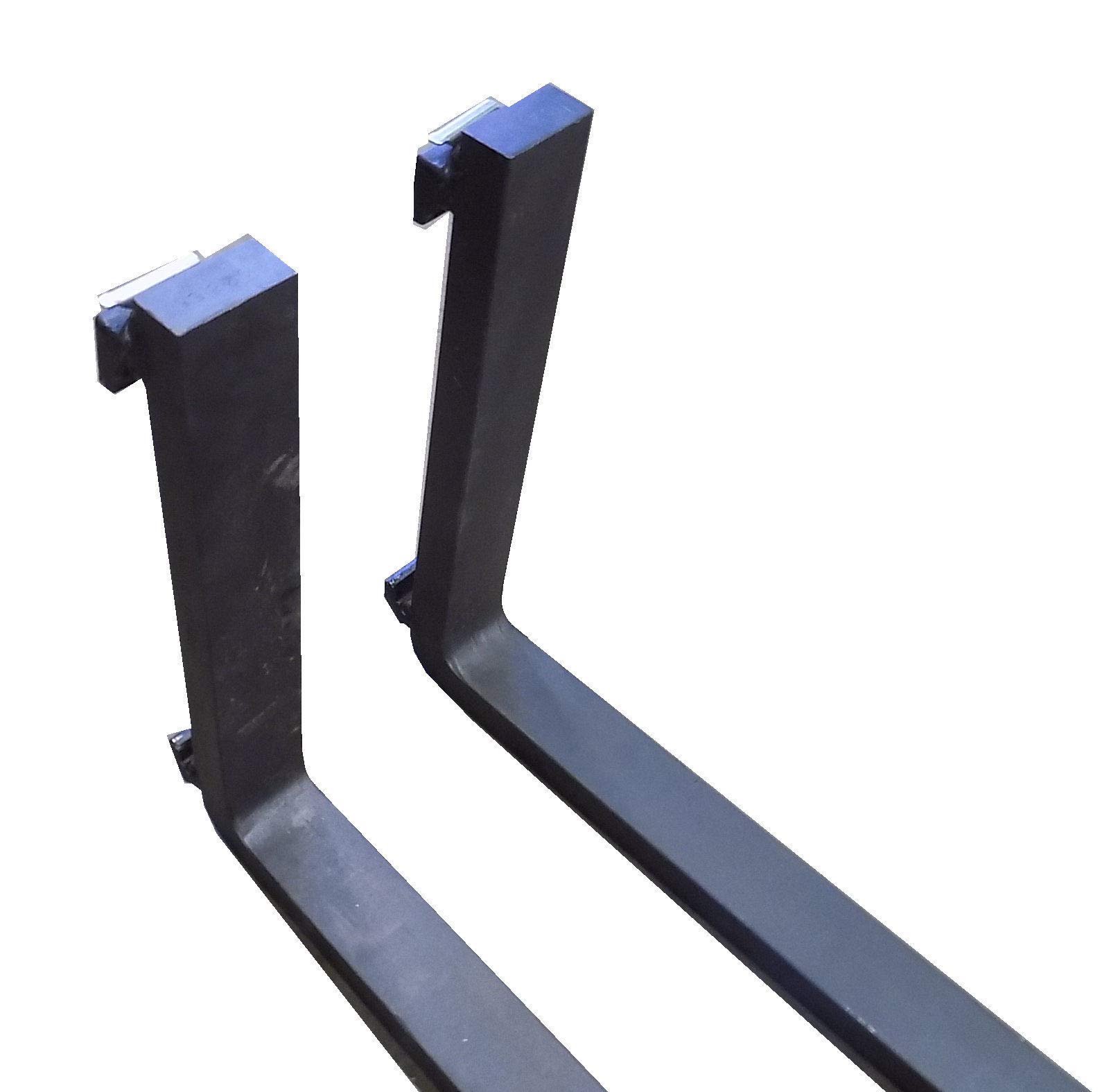 2 x Gabelzinken Länge 120 cm Palettengabel Staplerzinken Euro-Norm FEM 2 Zinken