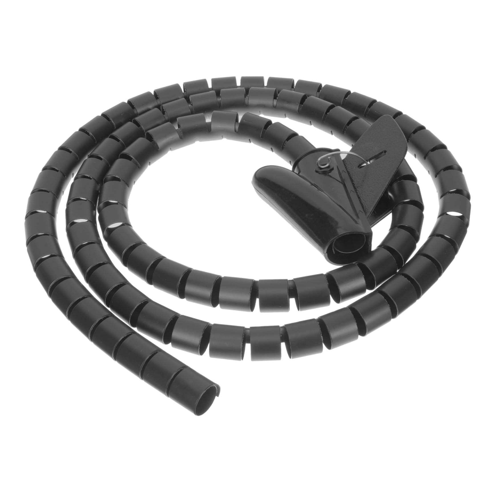 HOMSFOU 4piezas Organizador De Cables Enrollable Flexible De Tubo De Gestión De Cables Soporte para Enredar Diseño Práctico y Decorativo Resistente Al Desgaste