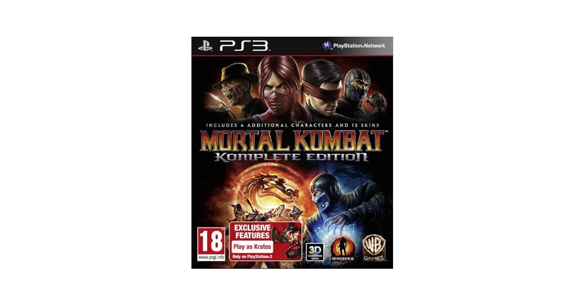 PS3 Mortal Kombat Komplete Edition 北米版 Mortal Kombat Komplete Edition (PS3 Sony PlayStation 3