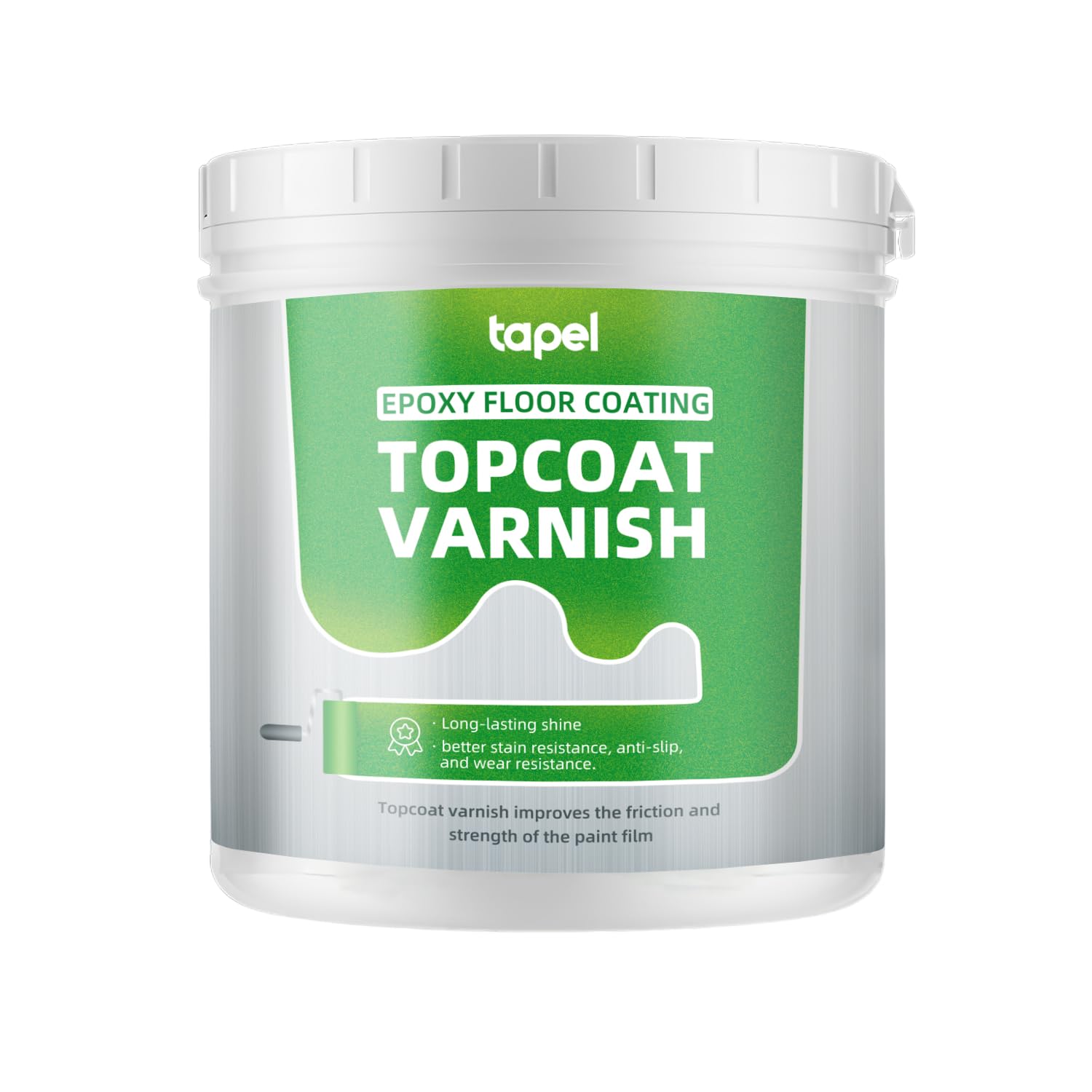 Epoxy Floor Paint Topcoat Varnish 1kg