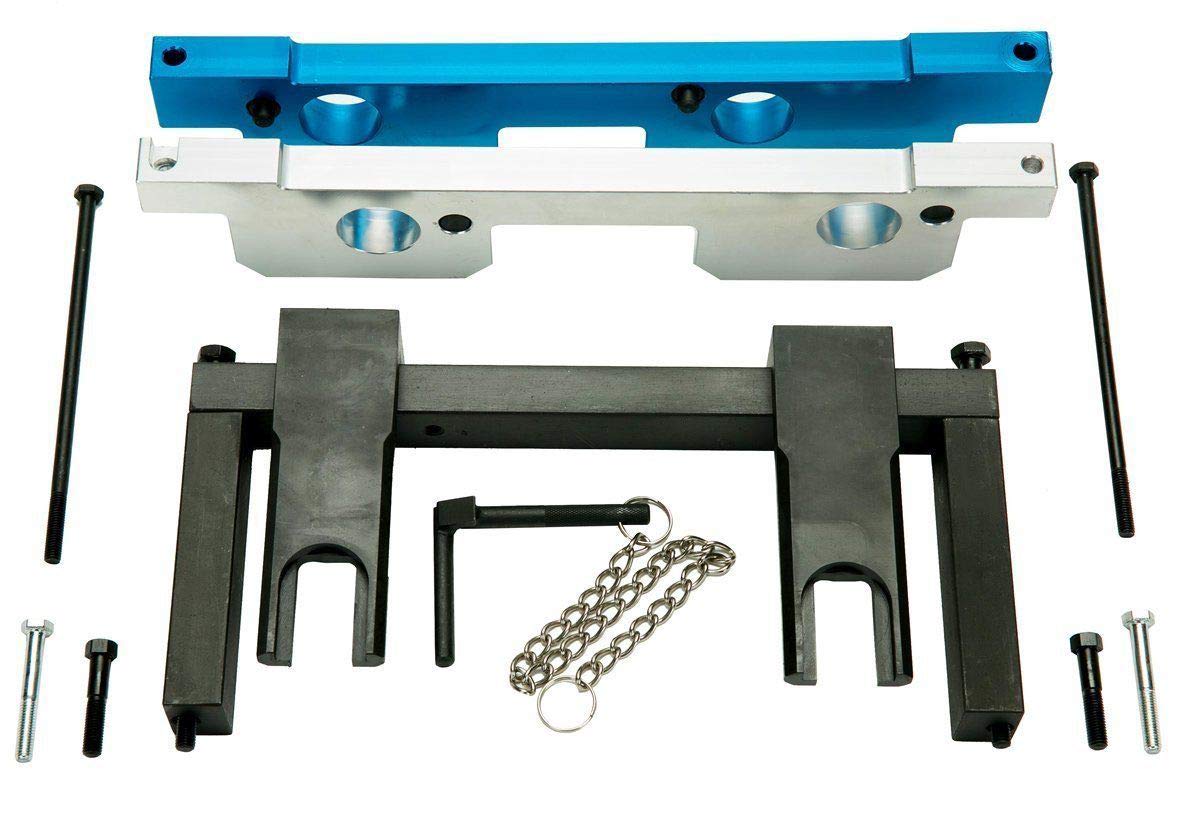 Conjunto herramientas de sincronización para calado del motor y alineación del arbol de levas ompatible con motores BMW N51 N52 N53 N54 incluido VANOS
