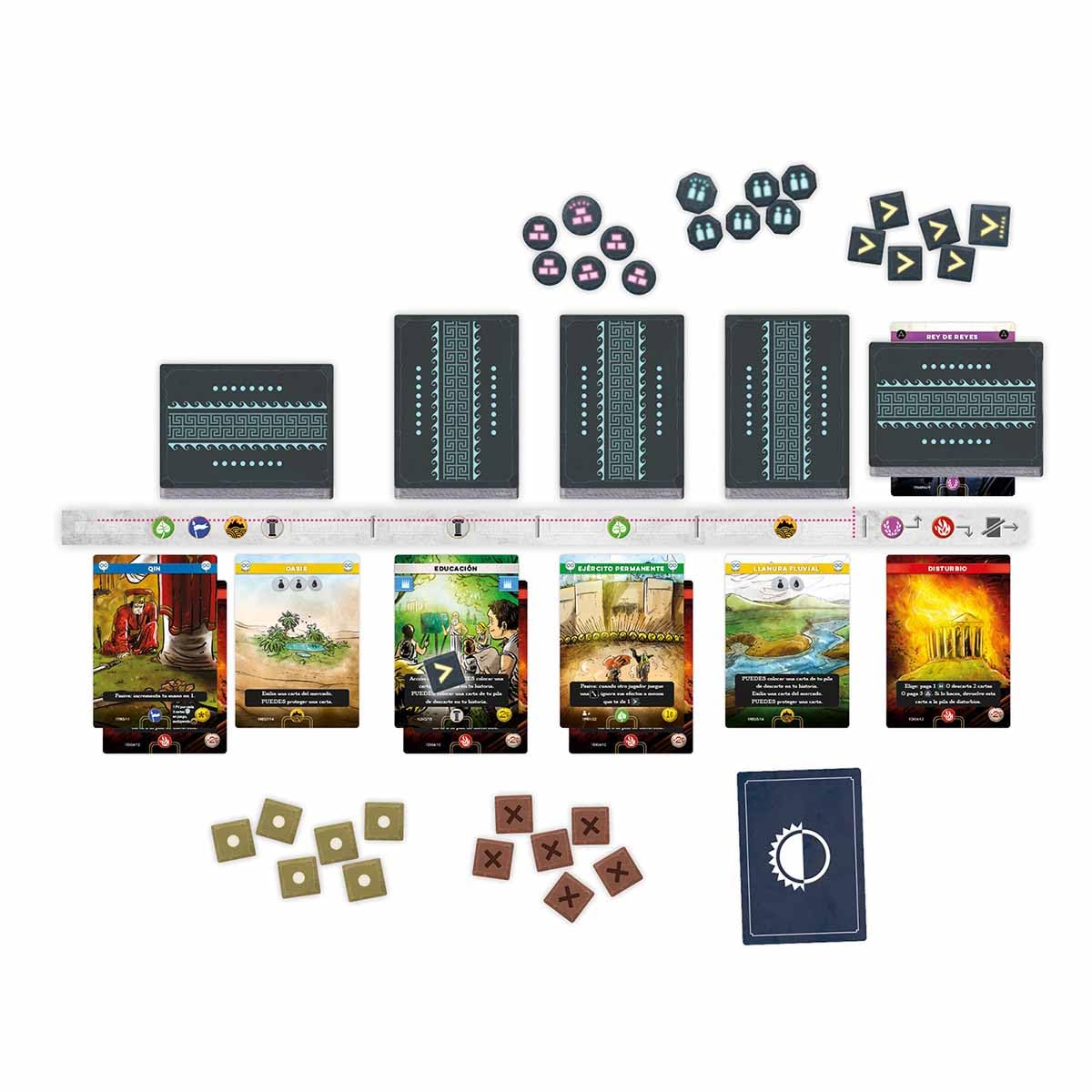 Devir - Imperium: Leggendario, Gioco da Tavolo, Gioco di Carte, Mulitplayer e Single, Età +14 (BGIMPLSP)