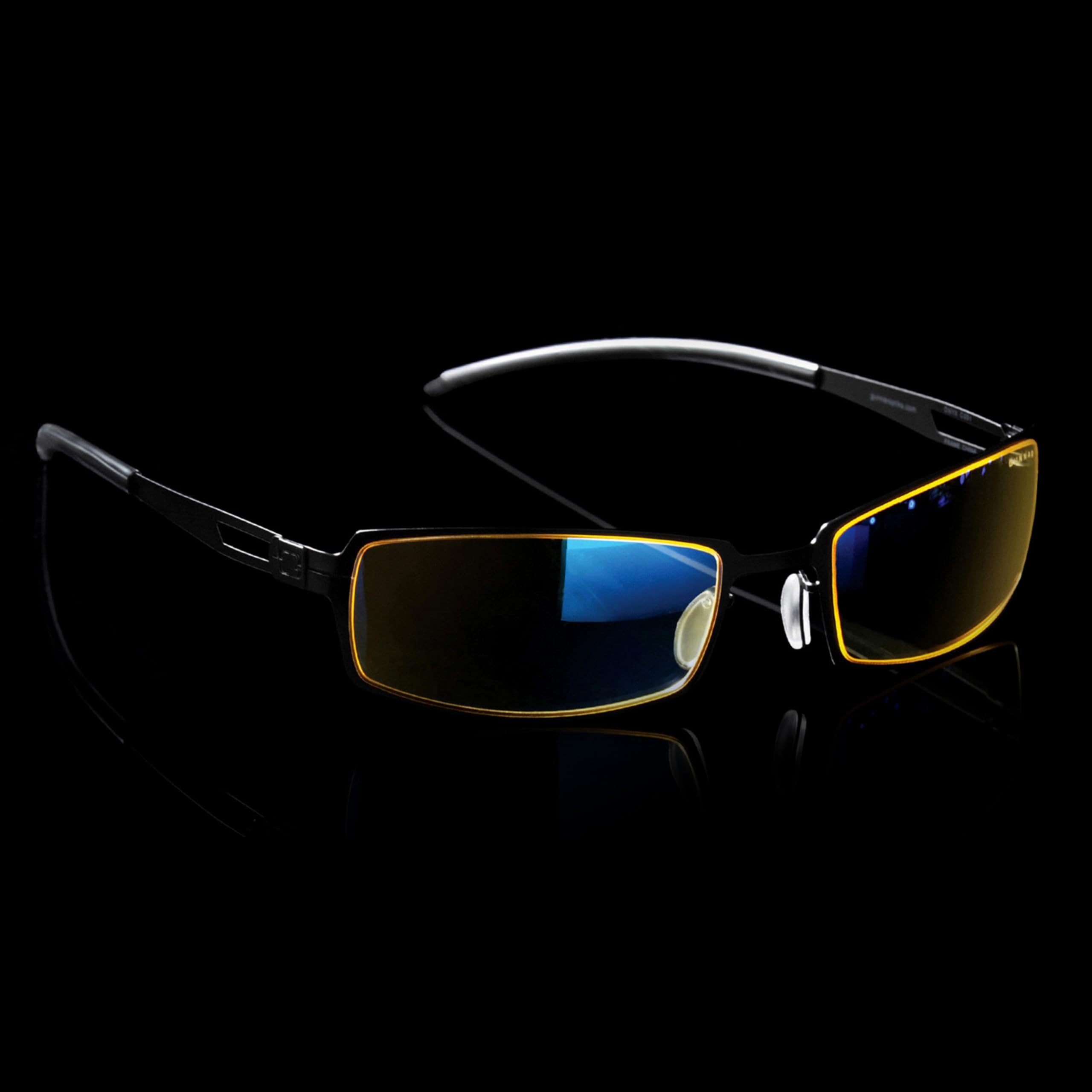 Gunnar occhiali videogiochi e computer | Modello: Sheadog, Tinta de Lenti: Ambra (Blocca 65% luce blu e 100% UV luce) | luce blu bloccanti | lente brevettata