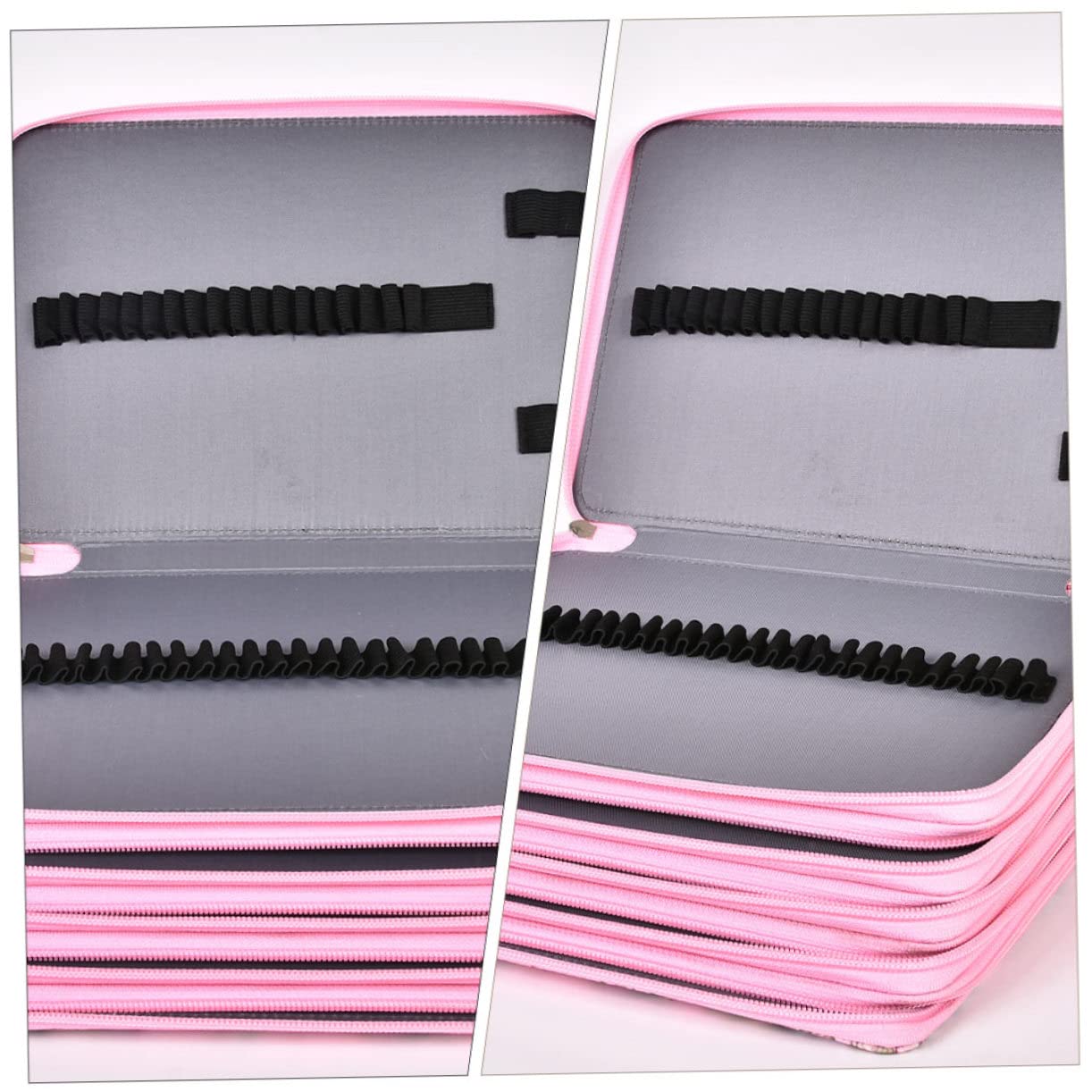 OSALADI Trousse à Crayons Emplacements Sac de Rangement Pratique Élégant pour Crayons à Dessin Capacité pour Étudiants Artistes