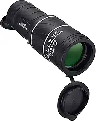 Telescópio monocular, telescópio de alta potência 40 x 60 binóculos profissionais com zoom monocular telescópio óptico noturno telescópio de visão grande para observação de pássaros adultos binóculos