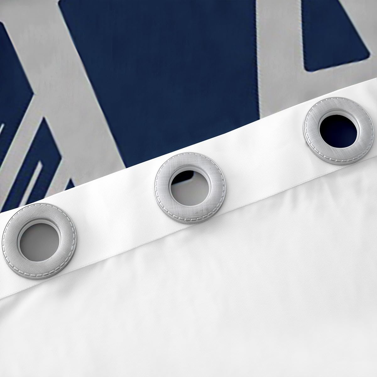 Erosebridal Football Helmet Blackout Curtains 42''Wx90''L, Rugby Sports Game Window Drapes, Gridiron Curtains for Kids Teens Navy Seasonal Color Window Treatments, Sports Fans Gifts