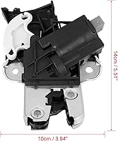 Vista 2 de X AUTOHAUX Pestillo de bloqueo del maletero de la tapa del maletero para Audi A6 2005-2011 4F5827505D