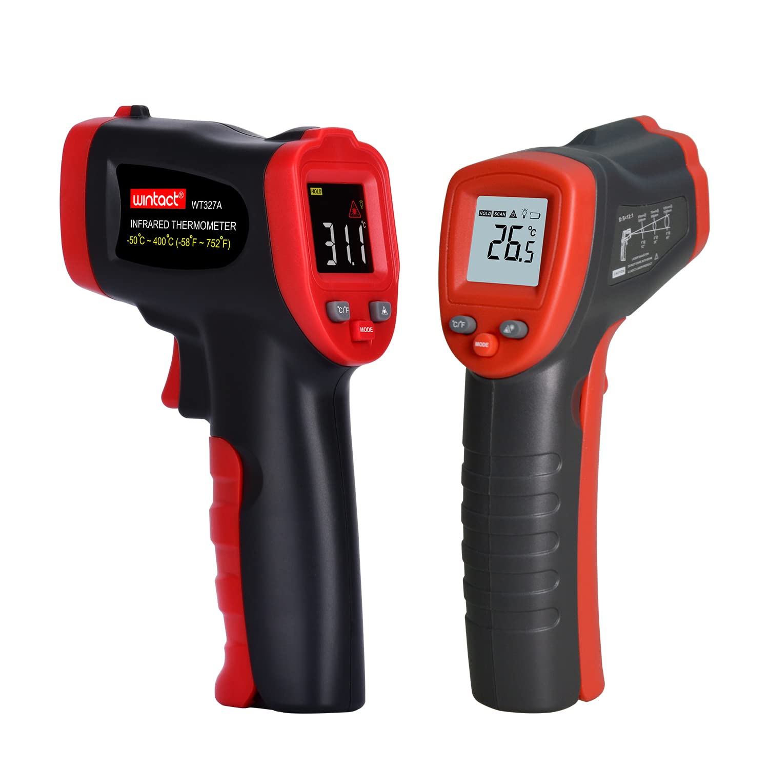 Wintact Digital Laser Infrared Thermometer Gun for Cooking Industrial