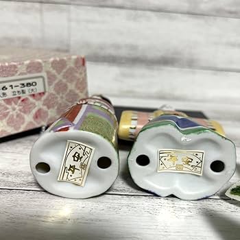 Amazon | 平安加藤工芸 雛人形 立ち雛 お雛様 お内裏様 陶人形