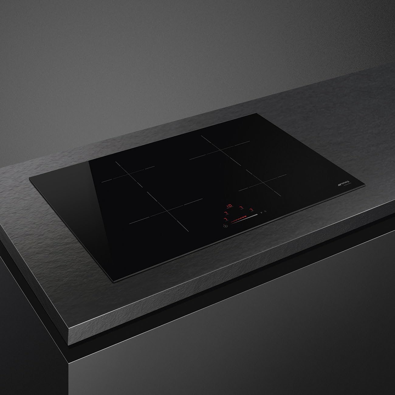 SMEG SI4742D, Piano cottura a induzione UNIVERSALE, Black glass