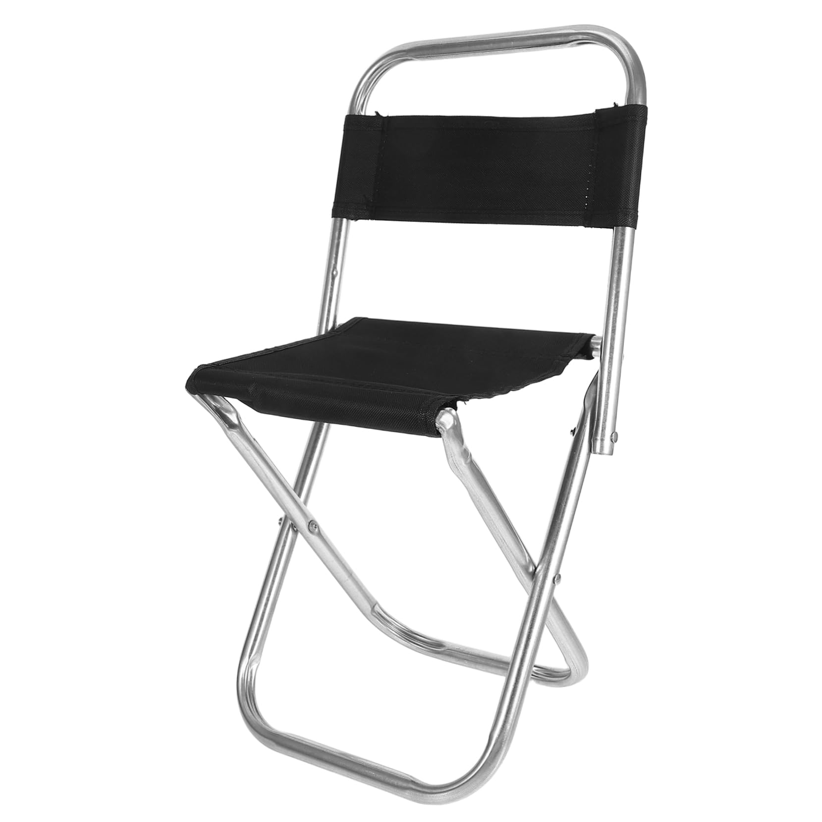 90kg Seggiolina Pieghevole Portatile Per Barbecue Esterno Sgabello Pieghevole Leggero Per Campeggio All'aria Aperta Sedile Ergonomico in Acciaio e Oxford Supporta Fino