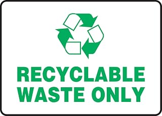 ACCUFORM Recycling: Recyclable Waste ONLY (MPLR585XP)