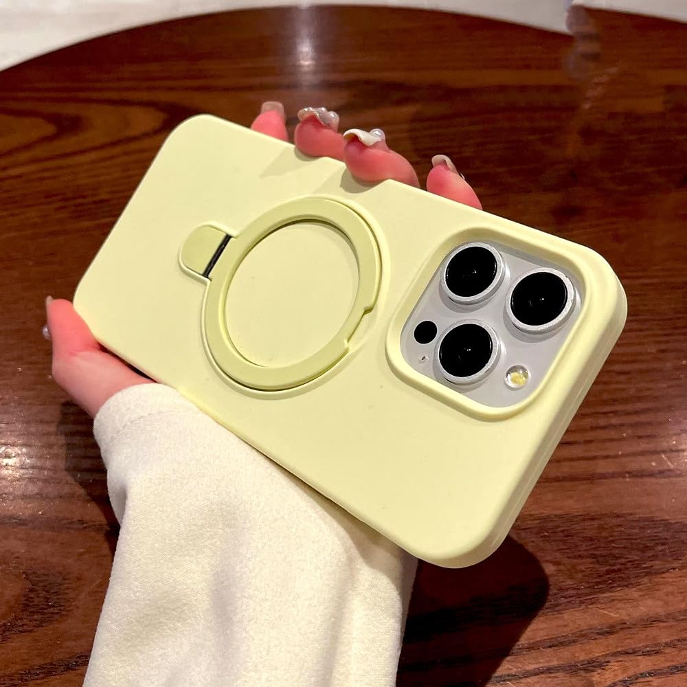 Coque iPhone 15 Pro Max silicone charge sécurisée béquille - 7