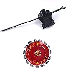 Left-Spin X Top with String Launcher Set, Cobalt Dragoon Attack Type X Series, Great Start Set for Beginners Battling Game