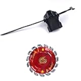 DEZAWRTY Left-Spin X Top with String Launcher Set, Cobalt Dragoon Attack Type X Series, Great Start Set for Beginners Battling Game