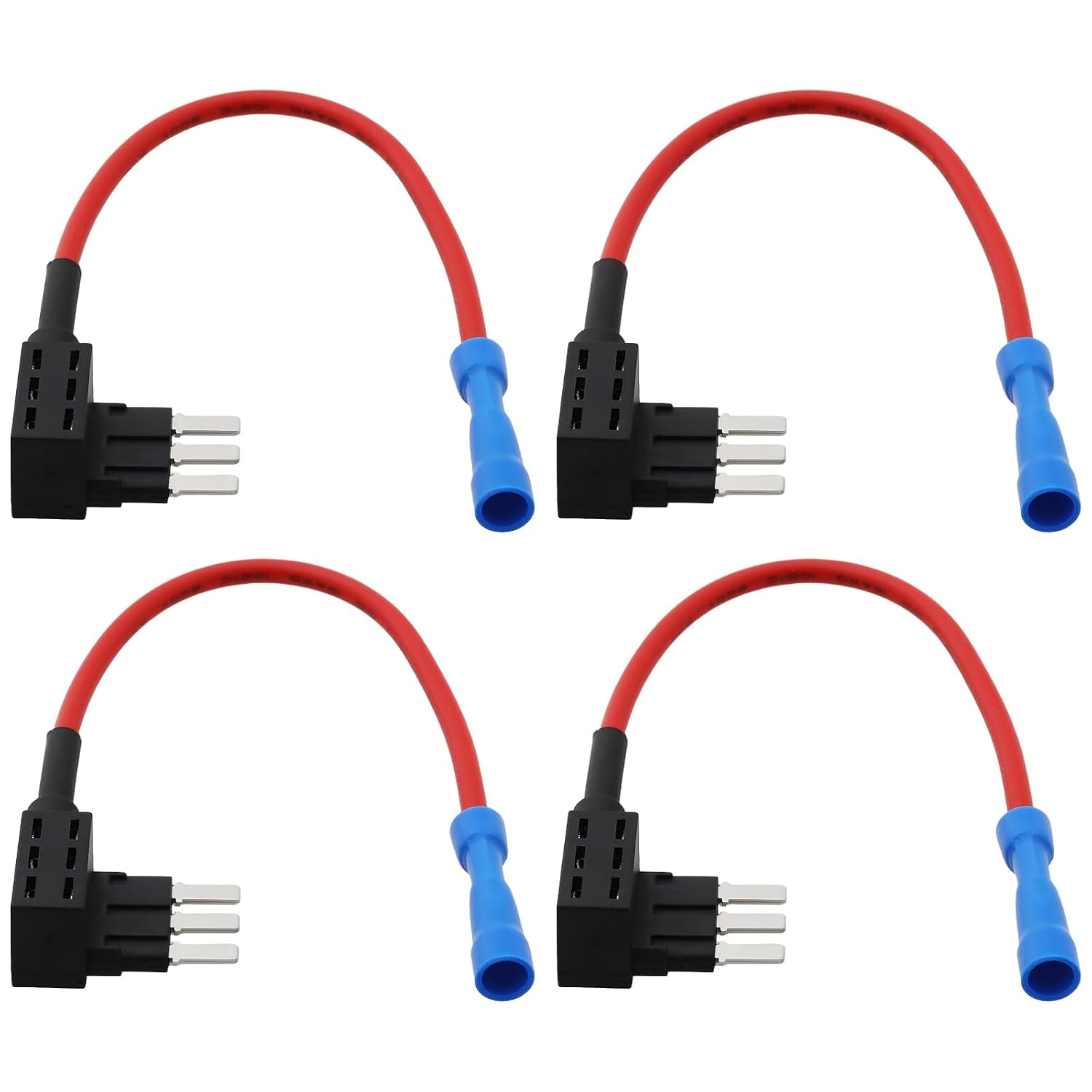 Micro3 Piggyback Add-A-Circuit Blade Fuse Holder Battery Fuse for Car Trucks Boats