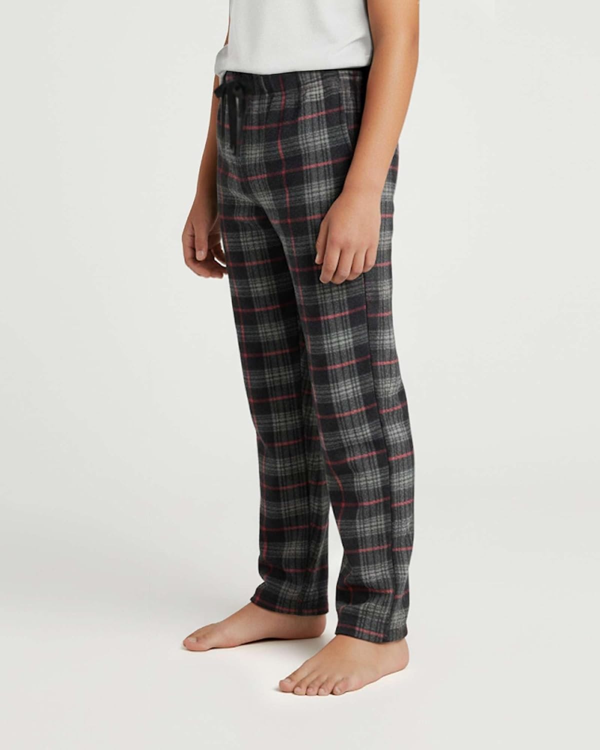 Real Essentials 3 Pack: Boys' Fleece Pajama Pants Soft PJ Bottoms for Kids Youth Teens Sleepwear (Ages 5-18) - Image 5