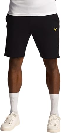 Lyle & Scott Mens Sweat Shorts in Power Pink
