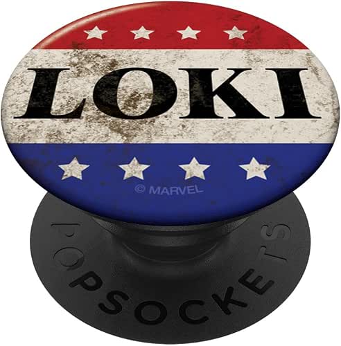 Marvel Loki President Loki Button PopSockets Adhesive PopGrip