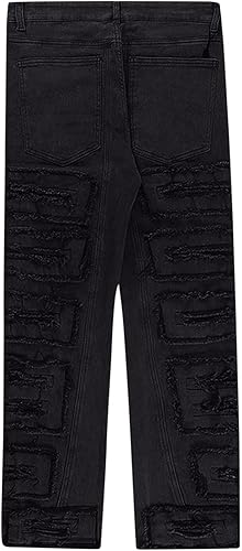 Miniatura 5 de Brnmxoke Mens Baggy Pants,Guy's Long Jogger Pants Casual Cotton Relaxed Fit Jogging Pants Cargo Pants for Men Relaxed Fit