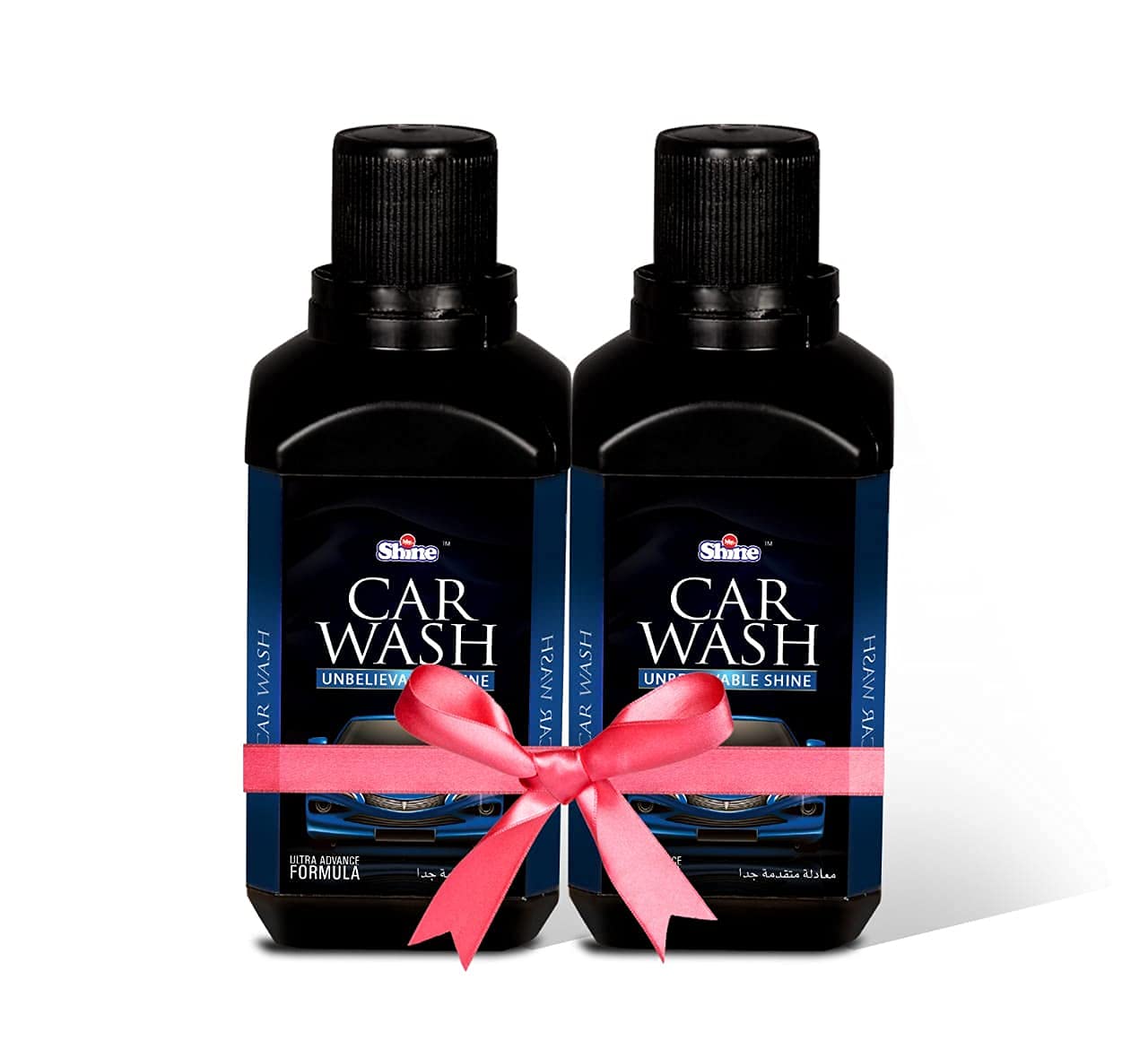 Mr Shine Car Wash Shampoo 250ml | High Foam for Deep Cleaning Remove Tough Dirt Safe on Paint pH Neutral (Pack of 2)