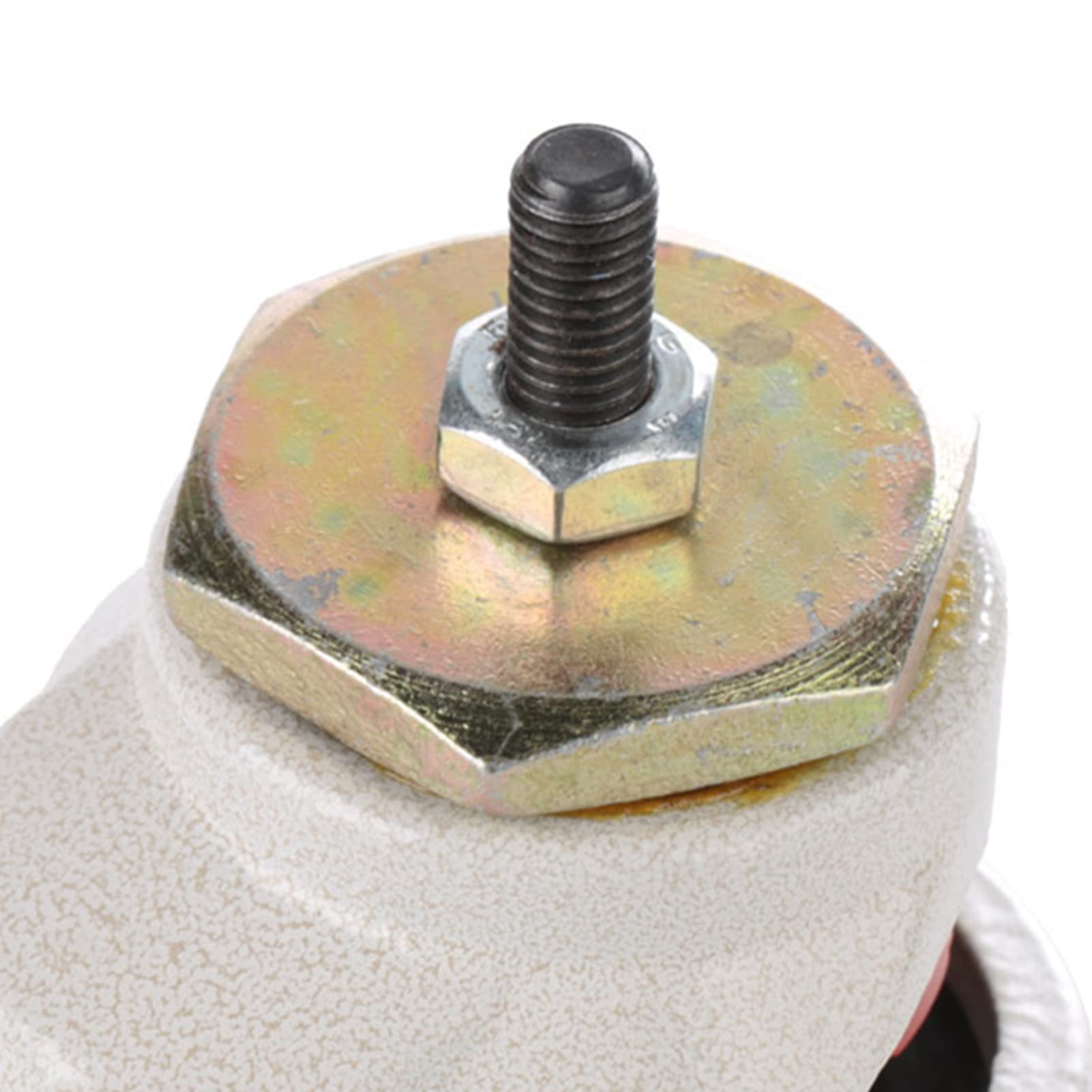 Wakects Lot de 4 roulettes de nivellement GD-40S avec tige filetée, roulettes pivotantes pour équipement industriel, supports de transport 3,15 x 2,36 x 2,95 pouces