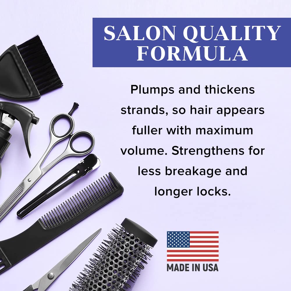 Joanne Jones Thickening Biotin & Collagen Leave In - 2 Pack Fresh Mint Unisex-Adults - Image 5