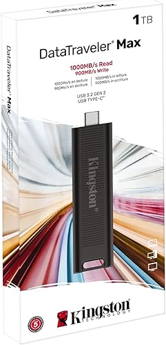 Miniatura 4 de Kingston DataTraveler Max - Unidad flash USB-C de 1 TB con rendimiento USB 3.2 Gen 2