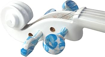 KINGLOS 白 4/4 ソリッドウッド カラード シンプル バイオリン Amazon | Kinglos4/4フルサイズ ソリッドウッド カラード