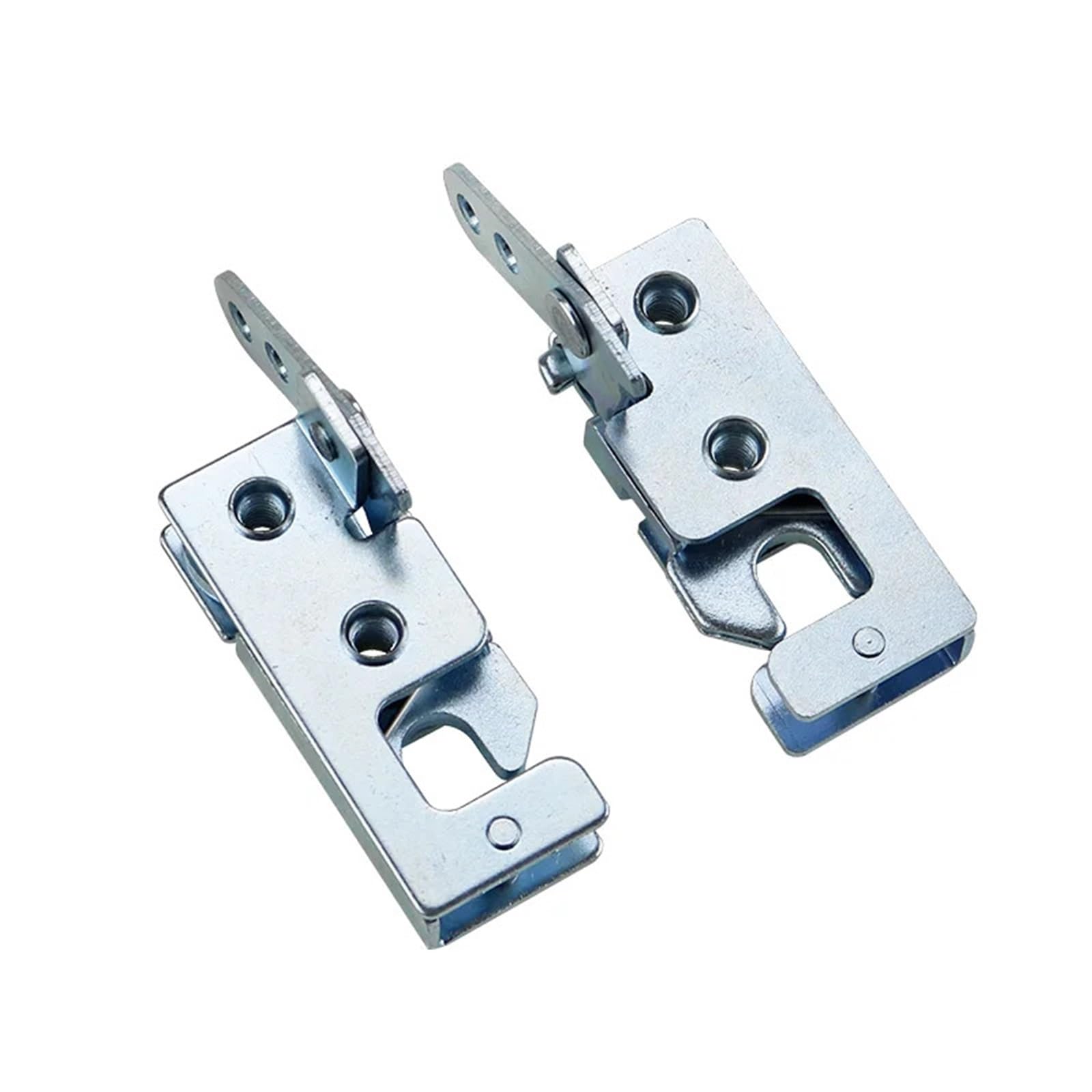 Press Type Mechanical Door Lock Concealed Toolbox Hasp Lock Industrial Cabinet Door Toggle Lock 1Pcs(DK618-7R)