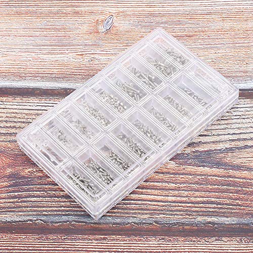 Preisvergleich Produktbild AMONIDA Brillenschrauben, wasserdicht, leicht zu tragen, Verschiedene Schrauben, Uhrenreparaturschrauben für Uhrmacher