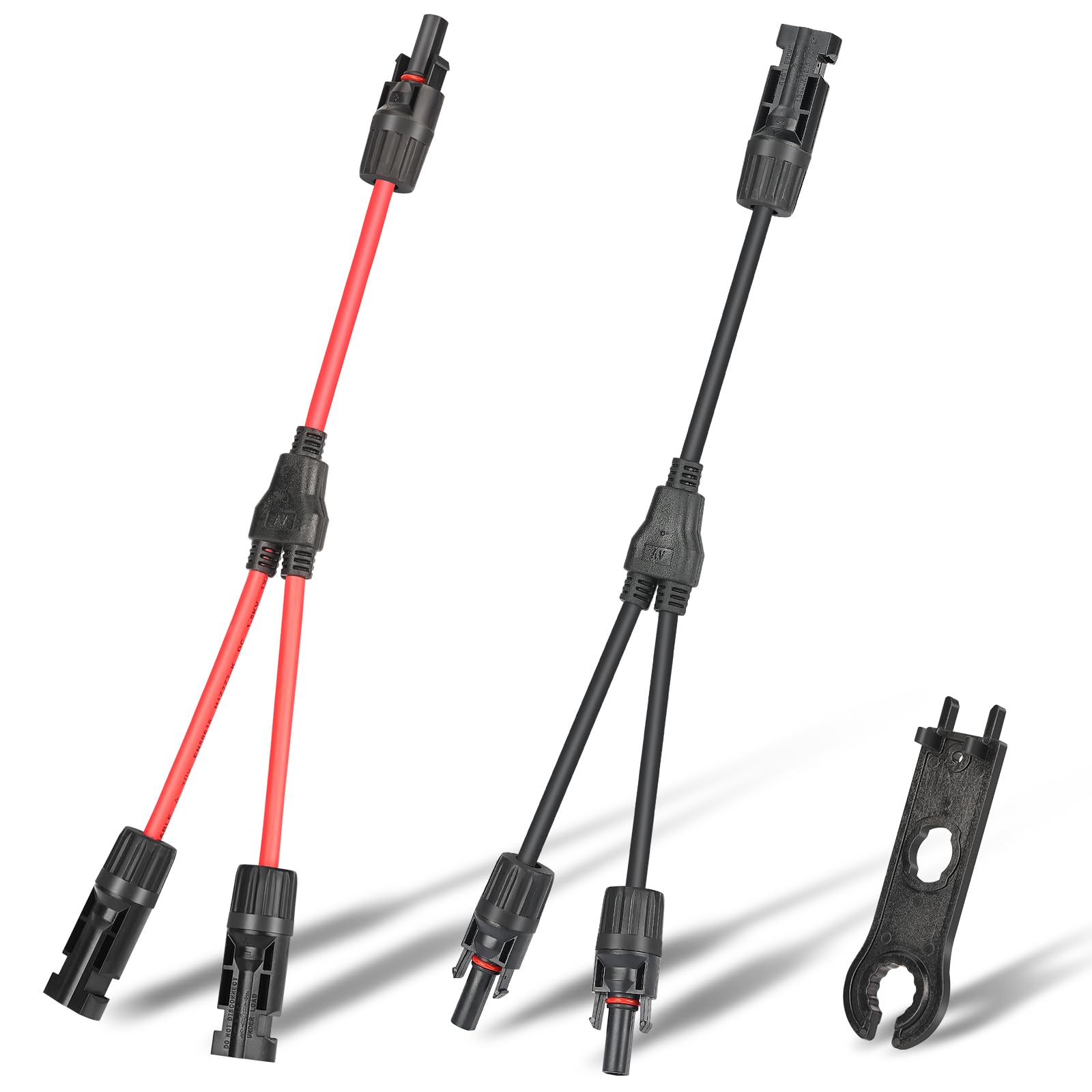 Amazon.com: LEPITERY Solar Connectors Y Branch Parallel Adapter Cable ...