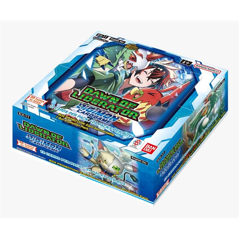 Digimon TCG Dawn of Liberator - Caja de refuerzo (EX11) - 24