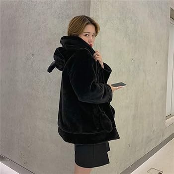 Amazon | [DMbinshun] ボアコート レディース ボアジャケット