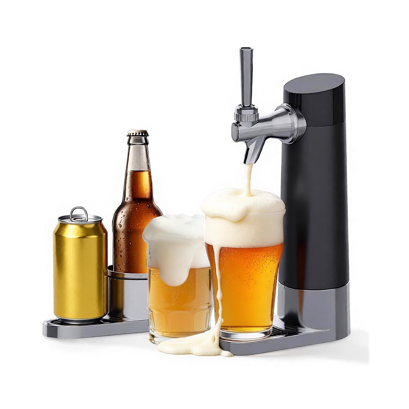 Dispensador De Cerveza espumador de Cerveza para Latas y Botellas máquina de Espuma Ultrafina Tirador de Cerveza para casa dispensador de Cerveza de Barril