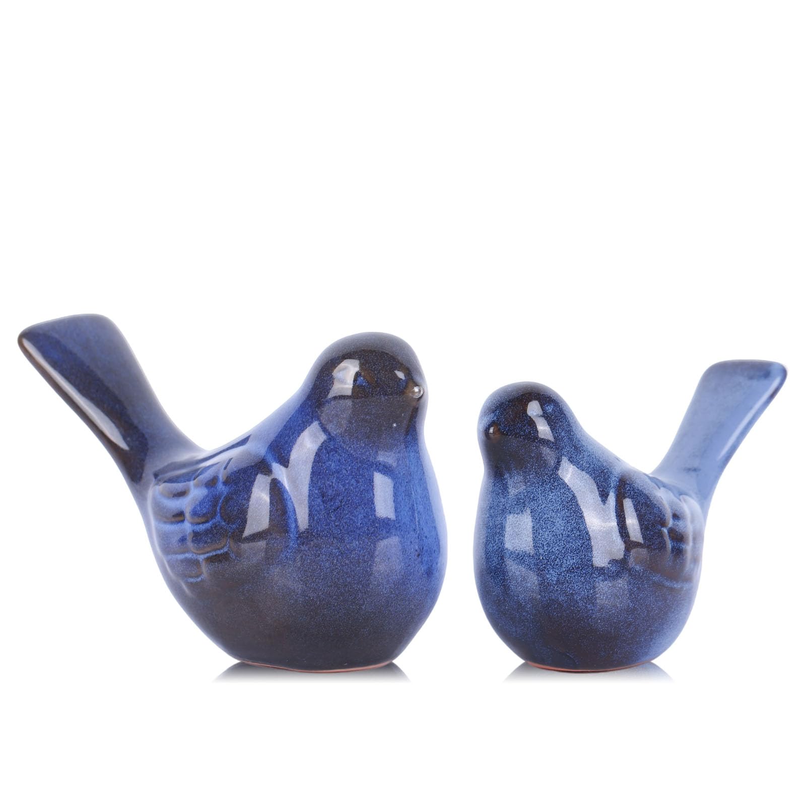 View 1 of ***MISSING PARTS***
XMGZQ 2pcs Ceramic Bird Statue (Blue)