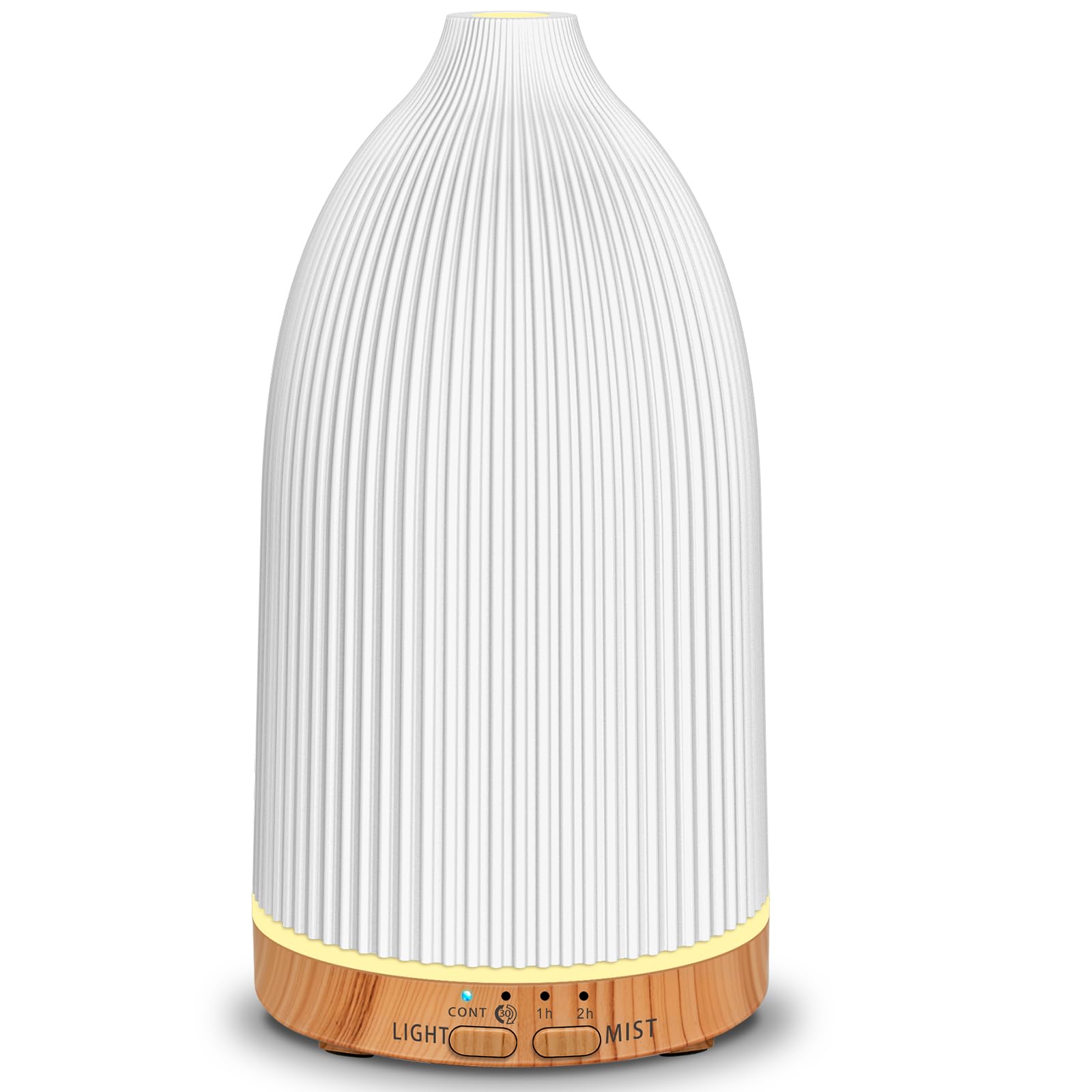 Photo 1 of URPOWER 150mL Wood Grain Essential Oil Diffuser