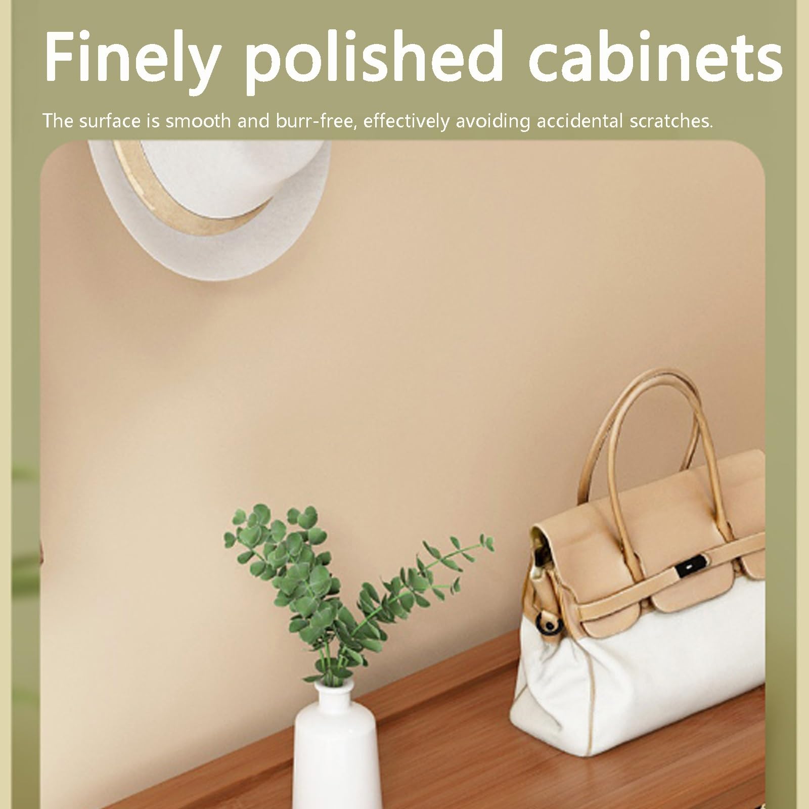 Mobiletto Porta Scarpe in Legno con 3 cassetti a ribalta, capacità 18-24 Paia, Ideale per Ingresso, Camera da Letto, Appartamento, Dimensioni 67x25x113 cm, Colore Legno.