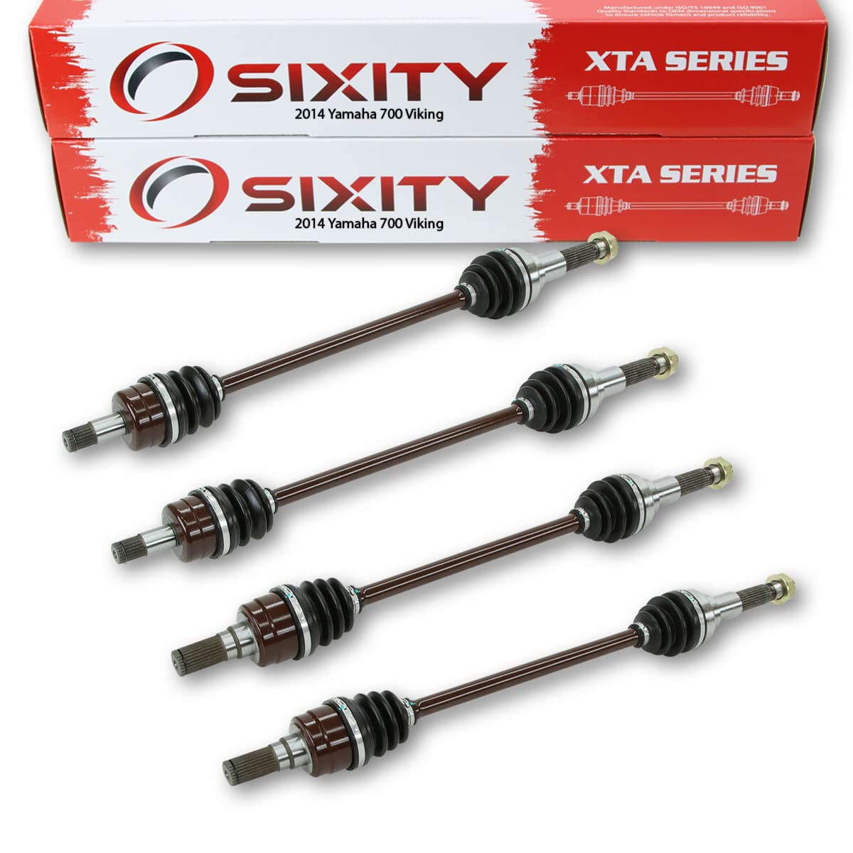ジにスレや Sixity 2014 for Yamaha 700 Viking 4 X 4 Front Left Right Axles