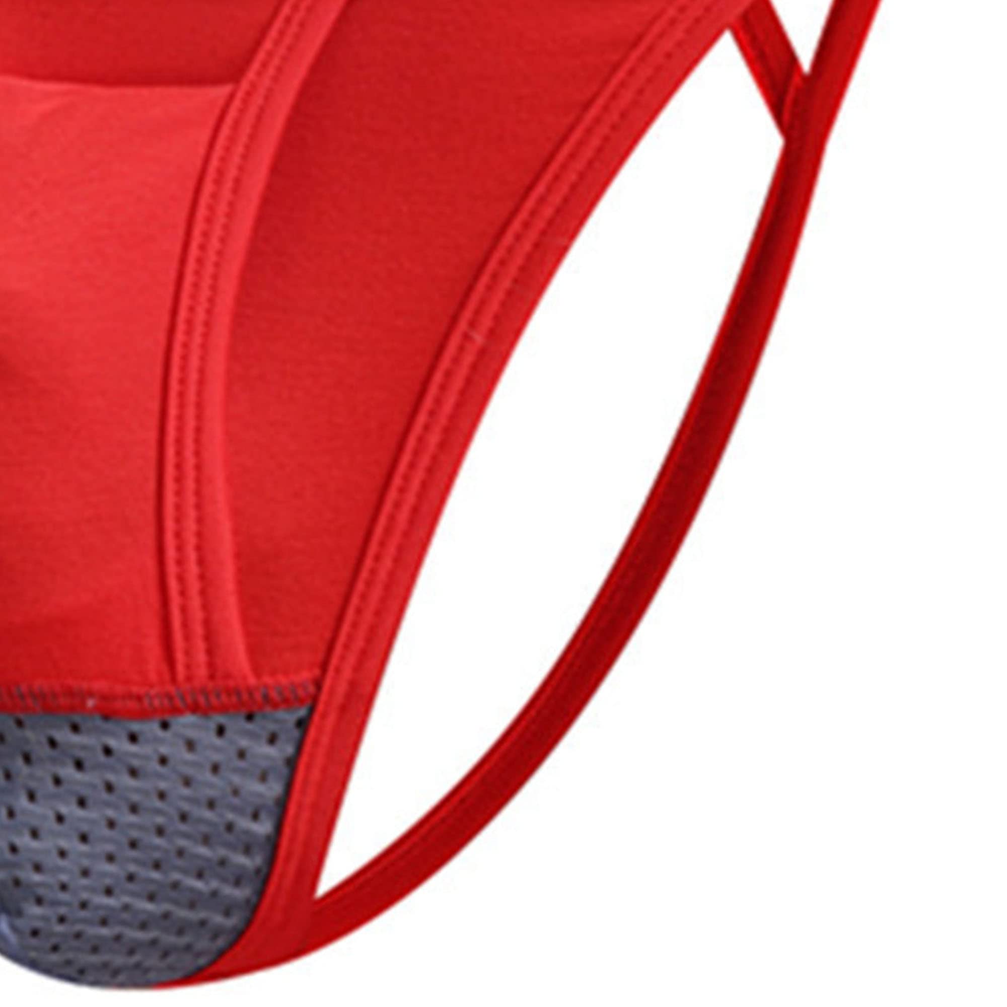 JEShifangjiusu Calzoncillos de malla para hombre, transpirables, translúcidos, cintura baja, convexos, ligeros, tanga, ropa interior Sissy