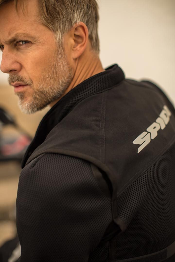 SPIDI Blouson Textile Multitech Armor Evo, Noir, Taille M
