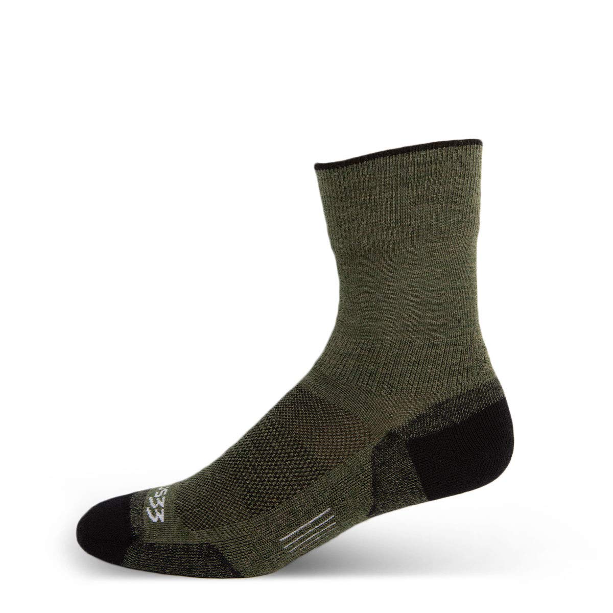 USA Made - Micro Cushion Crew Socks - Hiking Socks - Merino Wool - Mountain Heritage