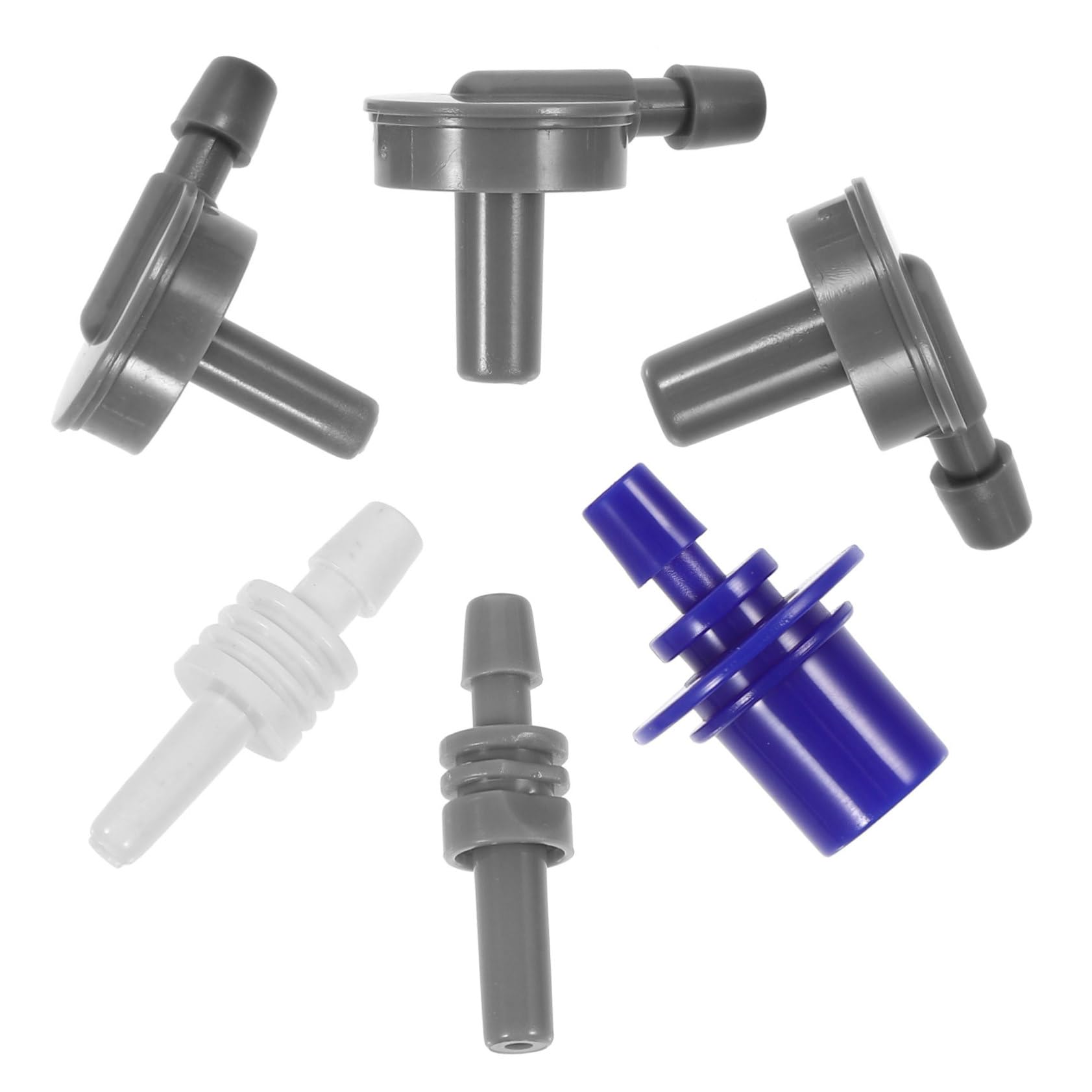 VALICLUD 5 Ensembles Connecteur De Brassard Pour Tensiomètre De Adaptateurs Droit Droit Accessoires Pour Tension Artérielle 6 Pièces * 5