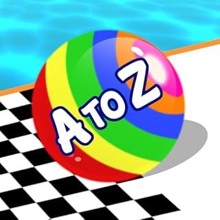 AZ Merge Race 2048 Ball Run Going Ball Game Color Ball Roll Match Puzzle Game