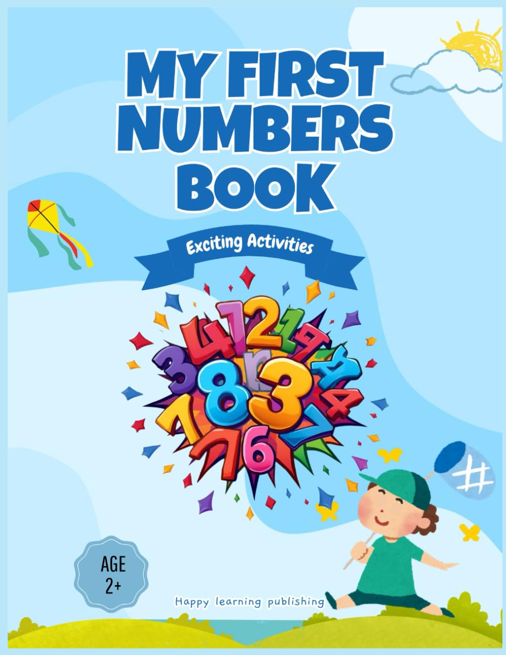 Numbers colouring book: 3-5: 40 Fun pages to count, colour and Learn numbers