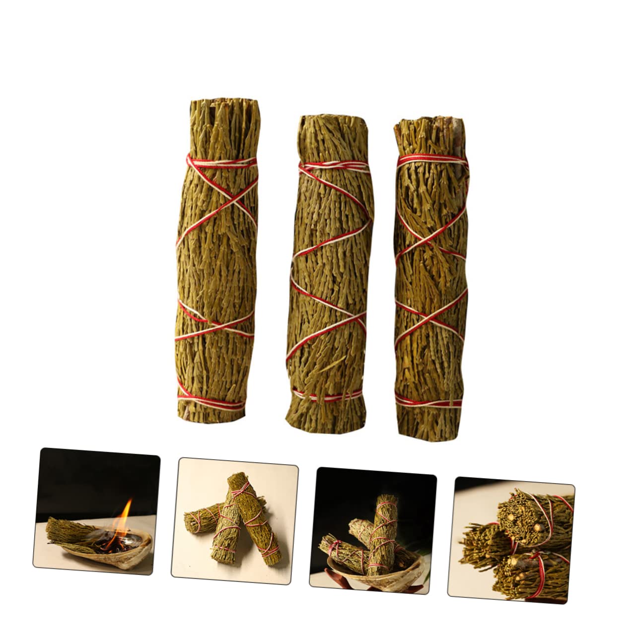 Cabilock 3stücke Räucherstäbchen Zur Meditation Raumreinigung Und Positive Energie Für Rituale Und Entspannung Amerikanischer Zedernholzduft