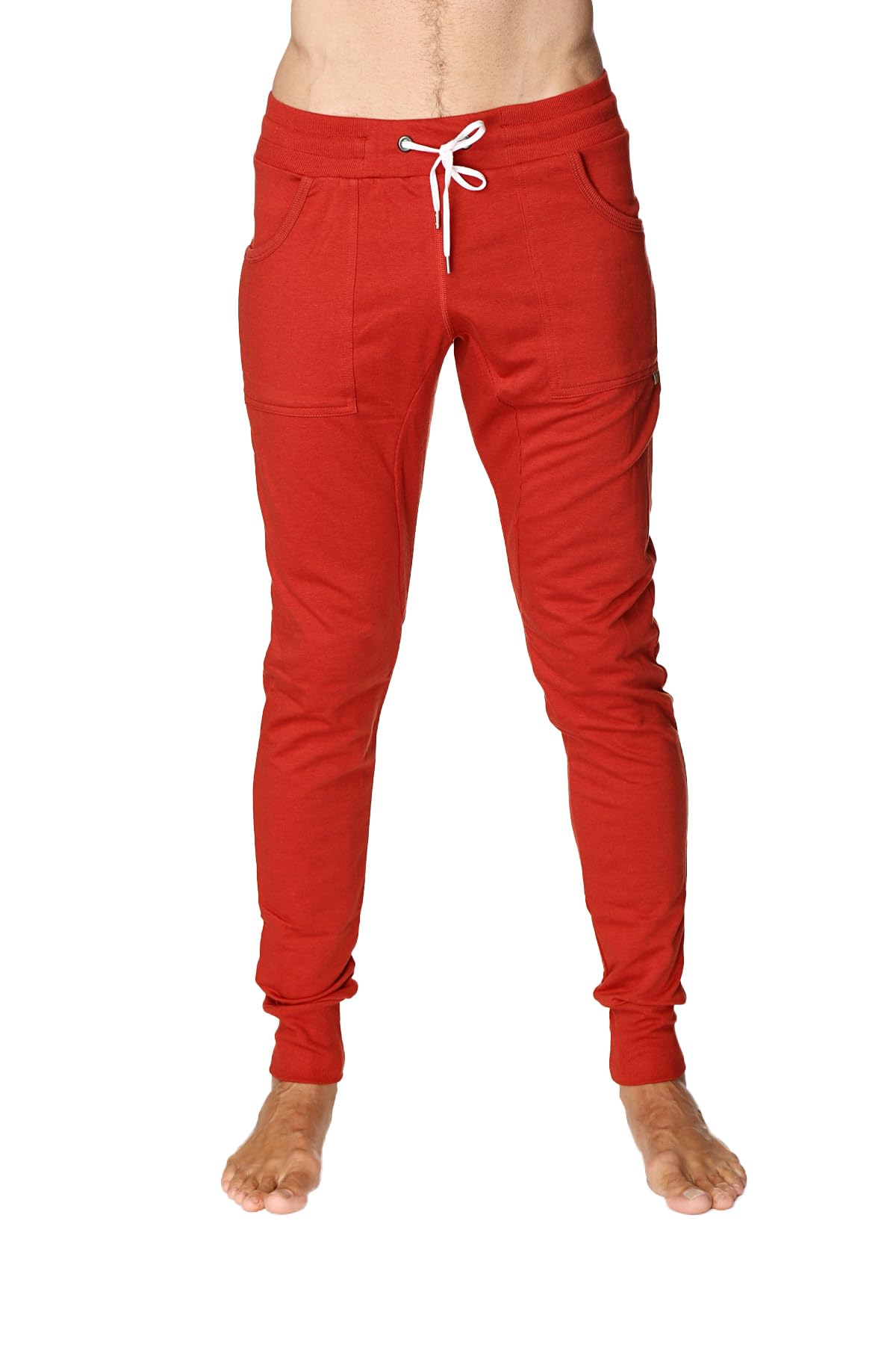 Womens Sweatpants Yoga Pants Cuffed Jogging Pants 4-rth Men's Long