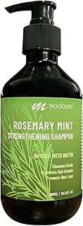 Rosemary Mint Strengthening Shampoo with Biotin - Provide Nourishment & Scalp Health, Cleanses and Helps Strengthen Hair, 10.14 Fl Oz.