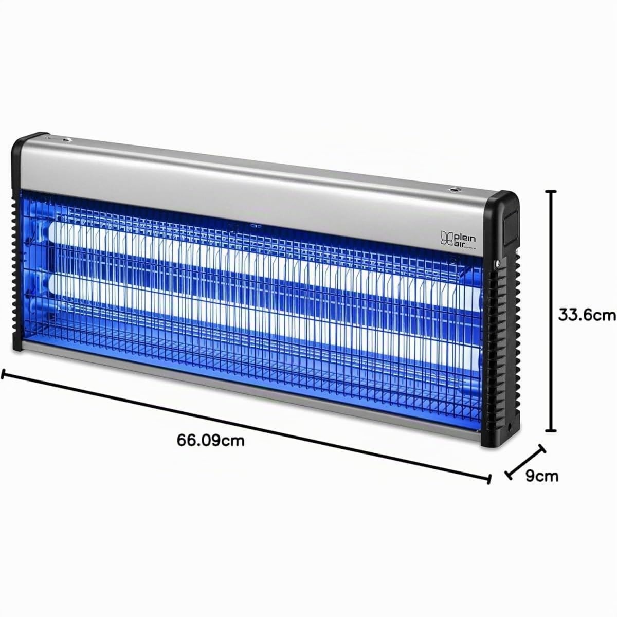 PLEIN AIR - Lampada elettroinsetticida 40W Ultra Violet Superficie 150m² Stop alle zanzare